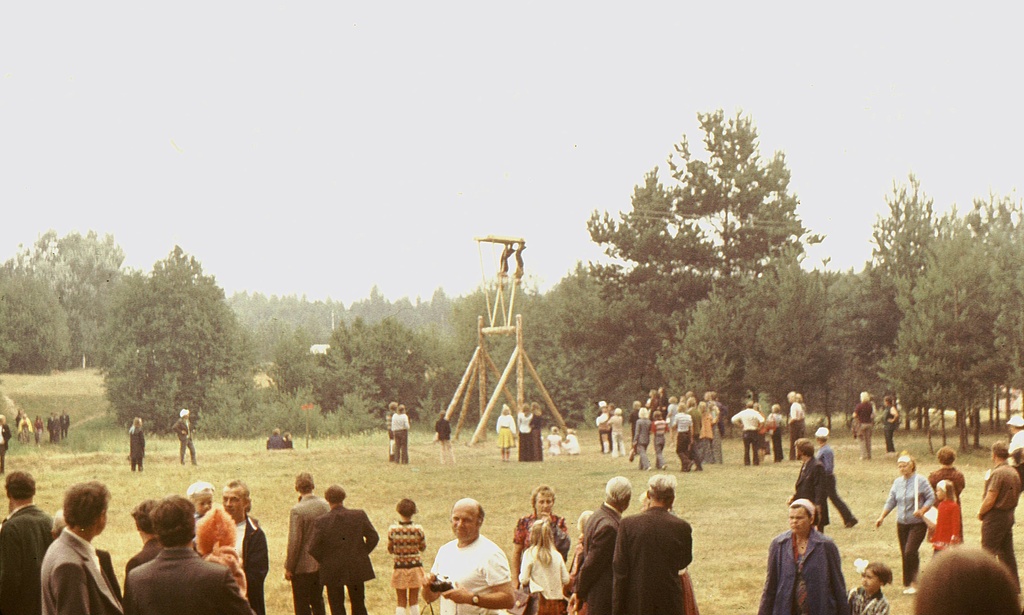 VII Võrtsjärve mängud Pikasillal, juuli 1975.