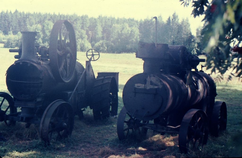 Heino Prost's old technician in Vissi village in Nõo municipality, 1983.