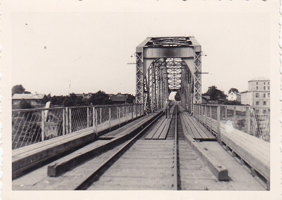 Narva railway bridge, 1930