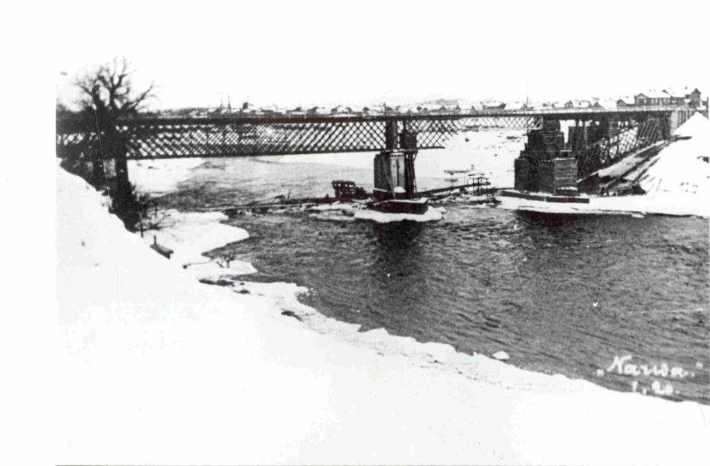Photo Narva railway bridge