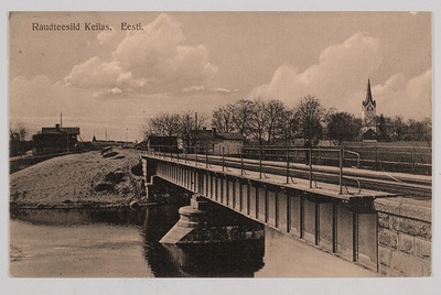 Railway bridge in Keilas  duplicate photo