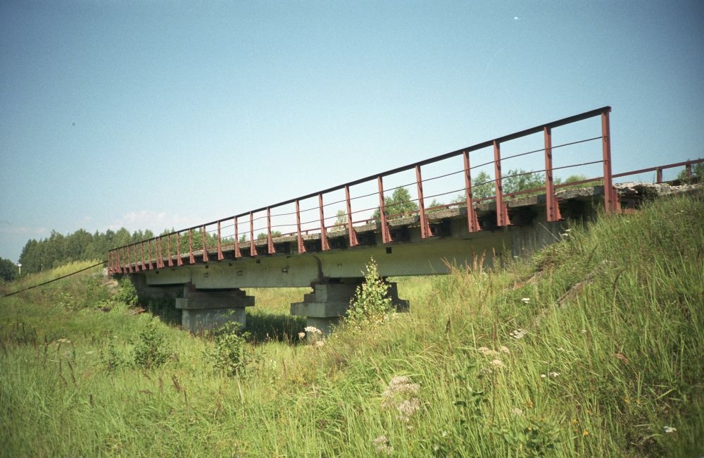 Railway bridge in Vaskjõel Vaskrääma village
