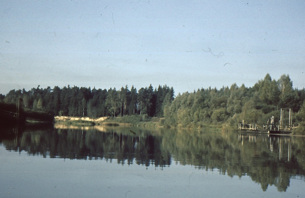 Süstamatk Gauja jõel Strenci-Sigulda, sügis 1972.