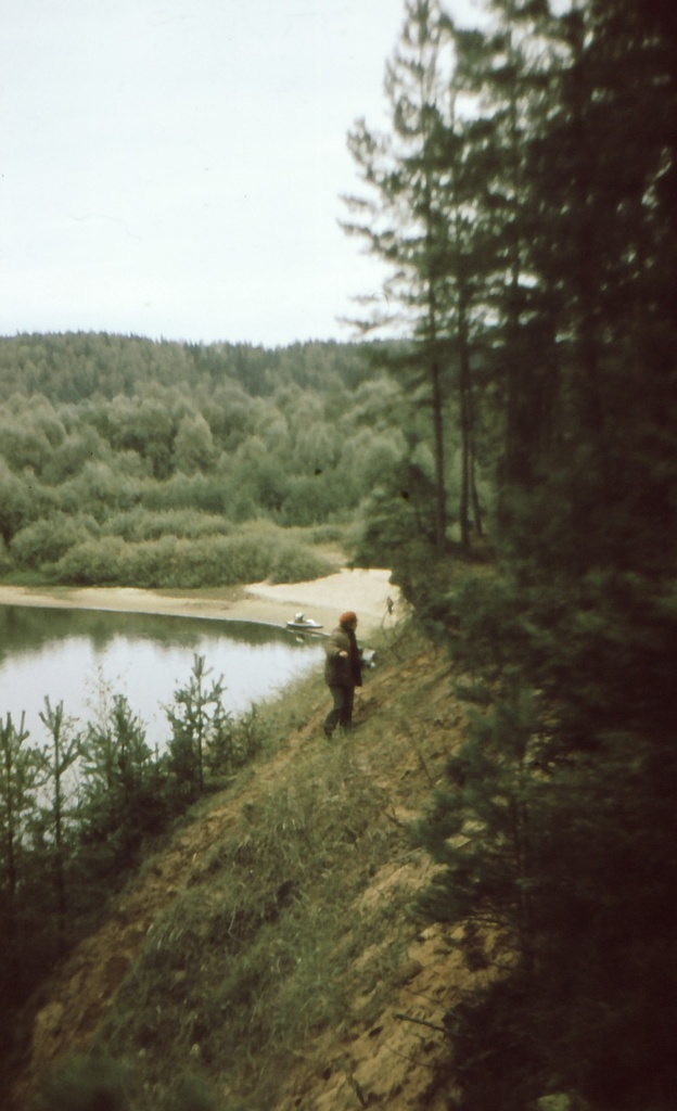 Süstamatk Gauja jõel Strenci-Sigulda, sügis 1972.