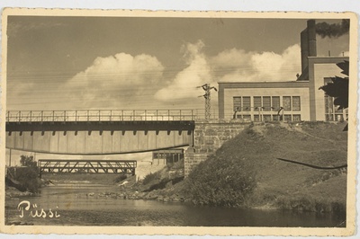 Gun railway bridge, at the back of the power station bridge to ashmäele  duplicate photo