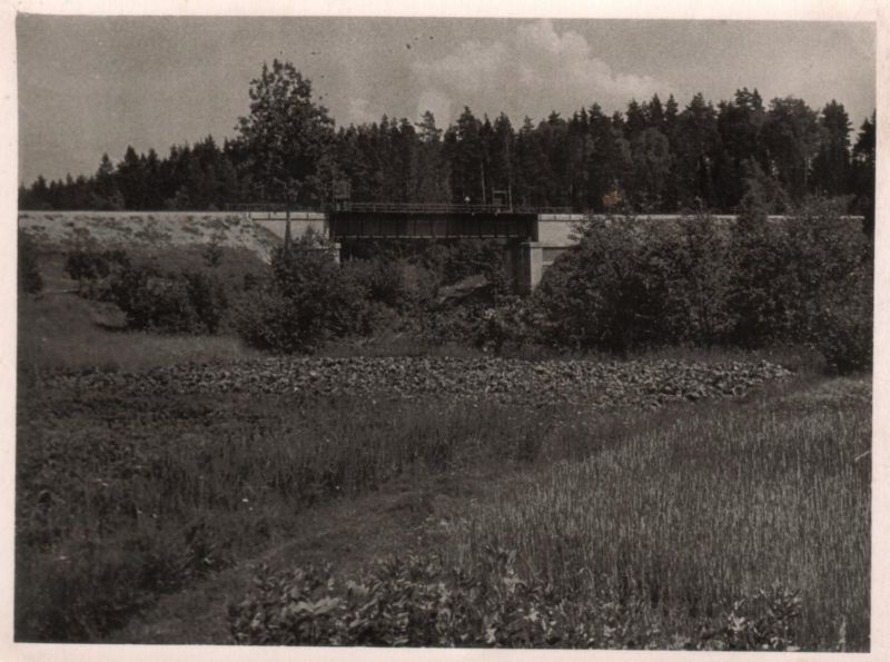 Railway bridge on Tartu_Petser railroad