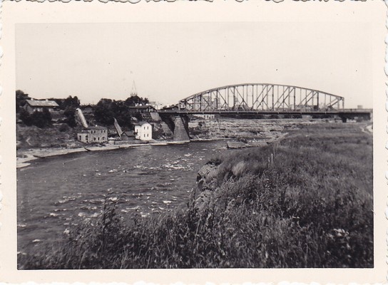 Narva railway bridge, 1930