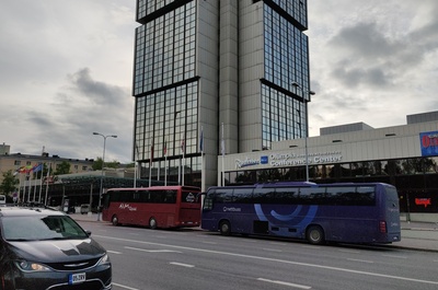 Olympic Hotel in Tallinn rephoto