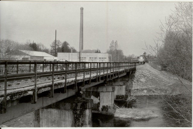 Photo Türi railway bridge 1996