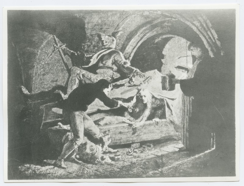 J. Köler "Nõidusunest ärkamine", 1864. aastast.