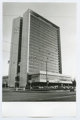 Tallinn. Hotell "Viru" vaade Viru väljakult  duplicate photo