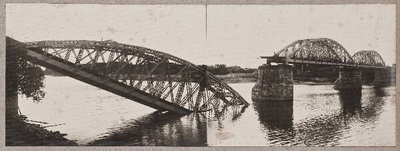 Photo. Pihkva railway bridge. (the same KLMF 1105:125)  duplicate photo