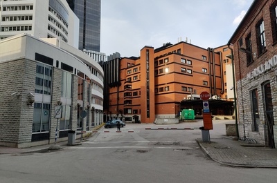 Maakri Street in Tallinn rephoto