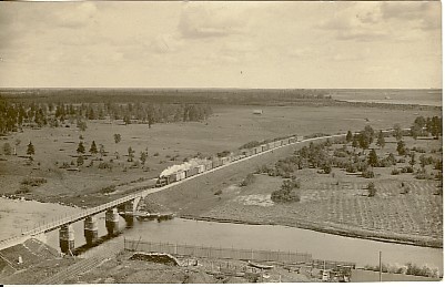 Photo, narrow-minded railway on Türi 1918-19.