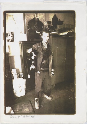 Villu kassiga. 1988.a.  duplicate photo