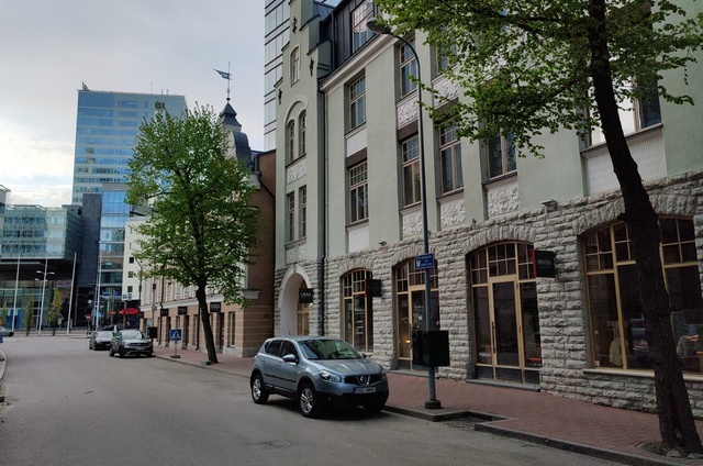Maakri Street in Tallinn rephoto