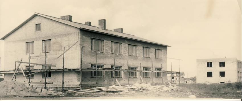 Felt, e. Vilde nim. Construction of new residential buildings of the colony