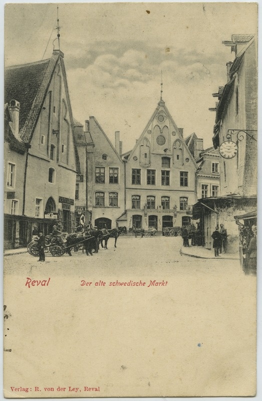 Tallinn. Reval - Der alte schwedische Markt. Vana turg