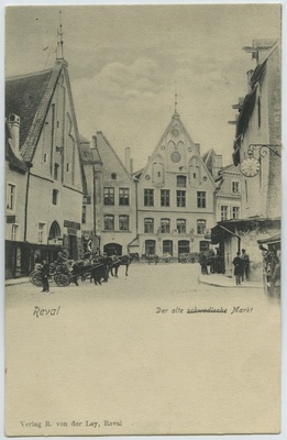 Tallinn. Der alte schwedische Markt (Vana turg)  duplicate photo
