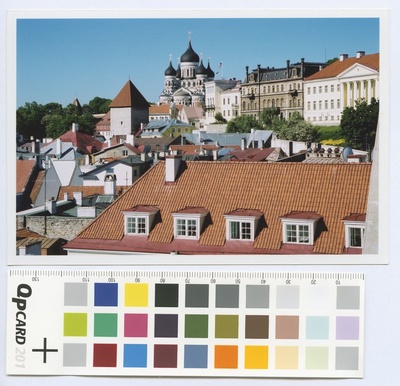 Tallinna vanalinna katused ja Aleksander Nevski katedraal  duplicate photo