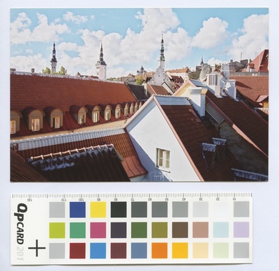 Tallinna vanalinna katusemaastik  Pühavaimu tänavalt  duplicate photo