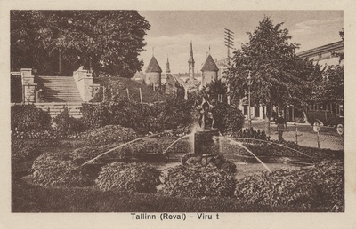 Tallinn (Reval) : Viru t  duplicate photo