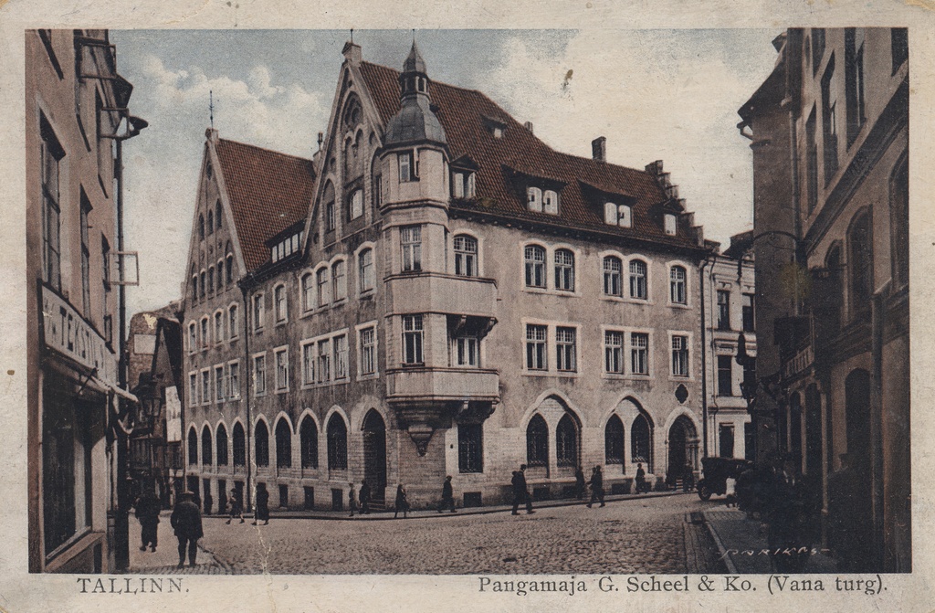 Tallinn : banking house g. Scheel & Ko. (old market)