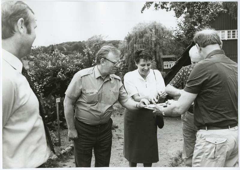 Tallinna delegatsioon Schwerini, ringkäik vabaõhumuuseumisse 14.06.1989. a.