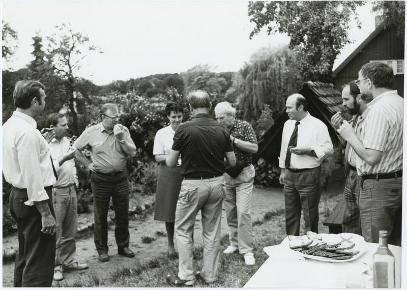 Tallinna delegatsioon Schwerini, ringkäik vabaõhumuuseumisse 14.06.1989. a.