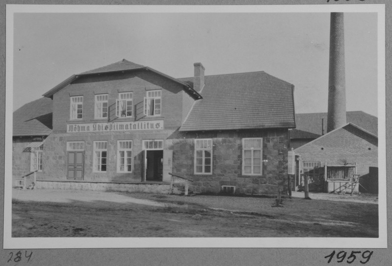 Võhma. Võhma Ühispiimatallitus.