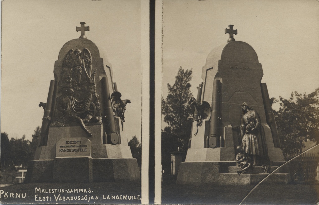 Pärnu : monument for those who fell in the Estonian War of Independence