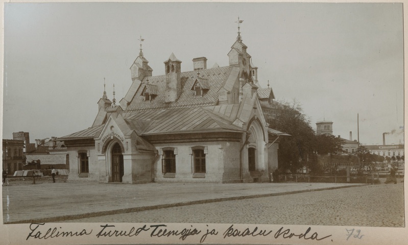 Tallinn. Kaalukoda Uue turu ääres.