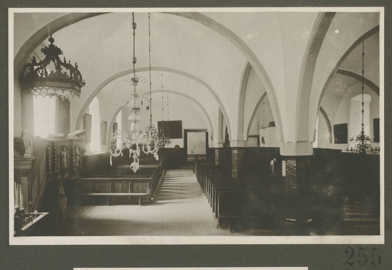 Tallinn. Rootsi-Mihkli kirik. Interjöör.