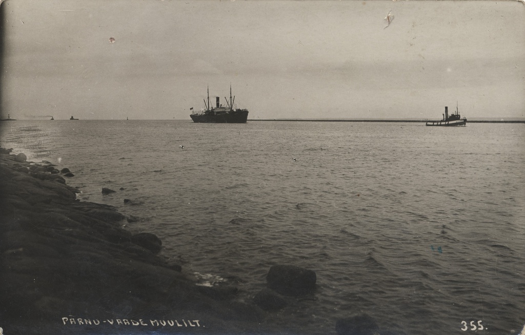 Pärnu view from the wall