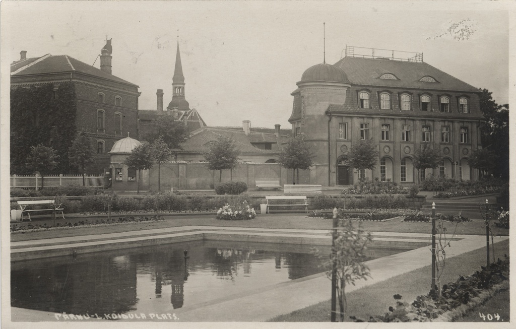 Pärnu L. Koidula plate
