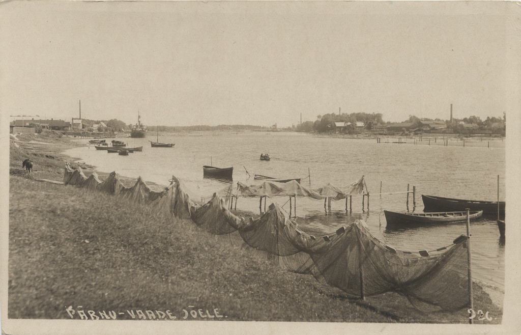 Pärnu view of the river