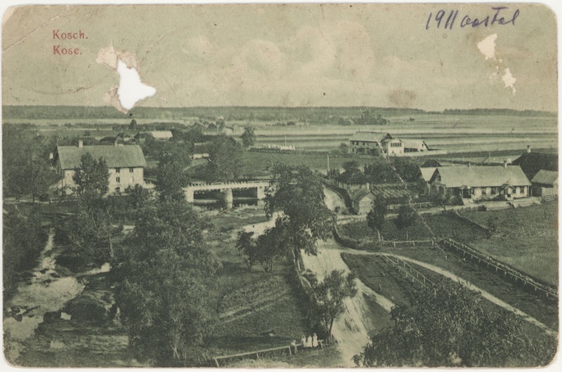 Vaade Kose kiriku tornist