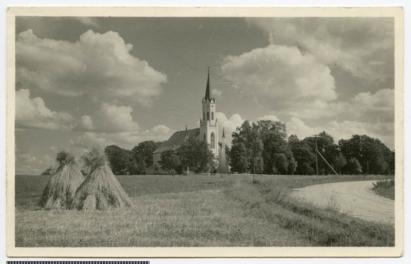 Postcard, Paistu kirik