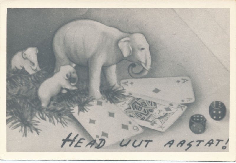 Postkaart Head uut aastat