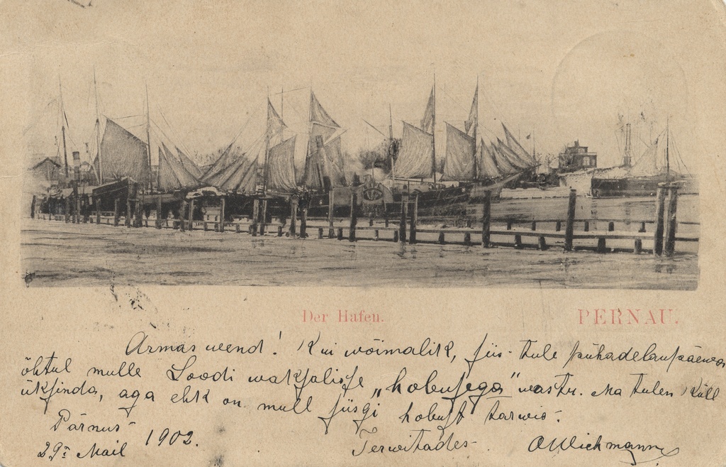 Pernau : the port