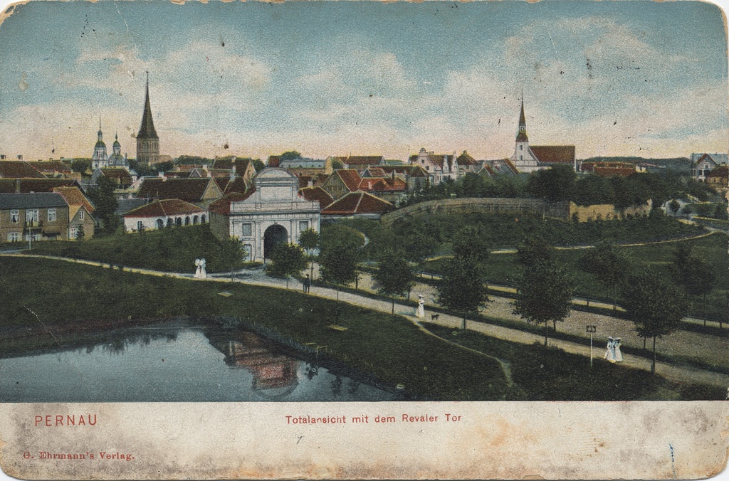 Pernau : Total sight with the Reval Gate