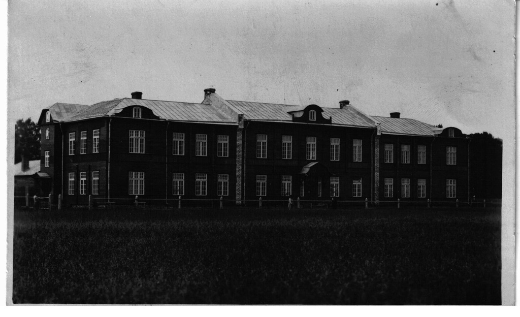 Photo postcard. Jõhvi Joint Gymnasium.