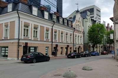 Maakri Street in Tallinn rephoto