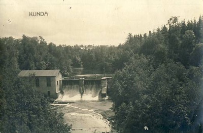 Kunda, view of the power plant  duplicate photo