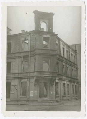 Purustatud Tartu 1944.a.  duplicate photo