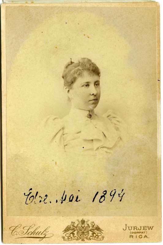 Naise portree, mai 1894.