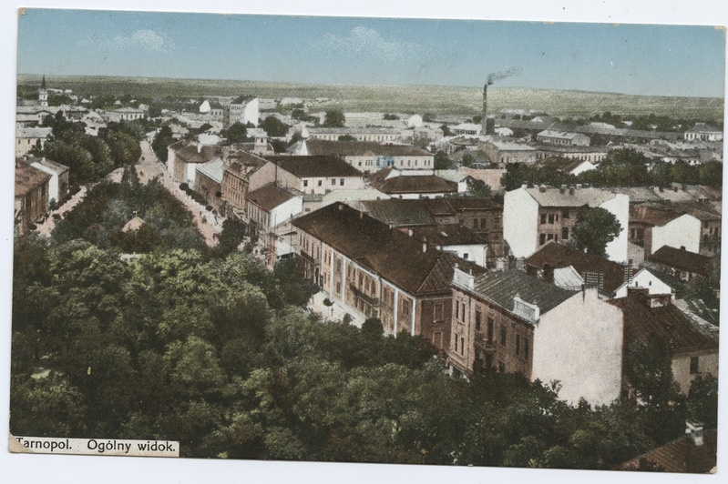 Tarnopol (Ternopil). Vaade linnale ülevalt.
