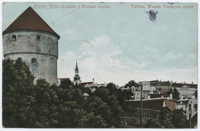 Tallinn. Vaade Toompea mäelt, vasakul Kiek in de Köki torn  duplicate photo