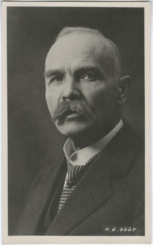 Fotod Eesti kirjanikest - Karl Eduard Sööt.