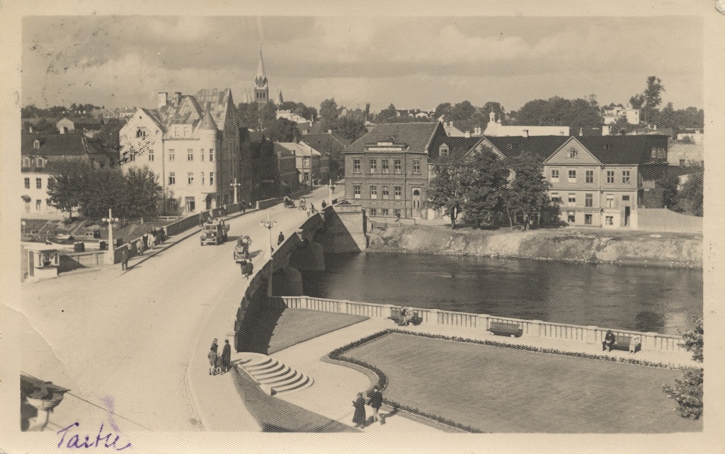 Estonia : Tartu Freedom Bridge = the Freedom Bridge